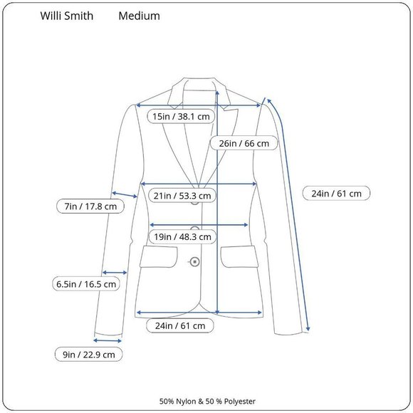 Willi Smith Medium Cream Ruffle Blazer Jacket with Orange Lining - Picture 13 of 14